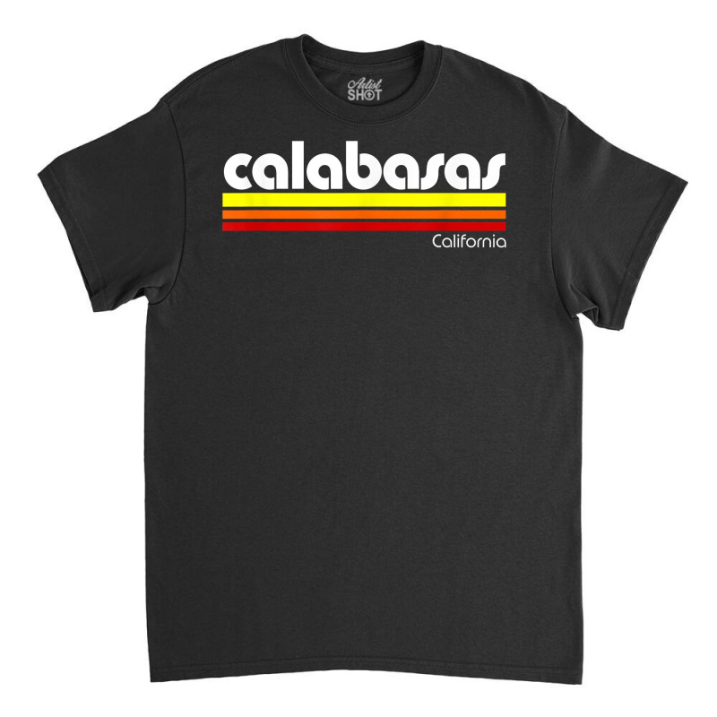 Retro Calabasas California T Shirt Classic T-shirt by TeaMenShop | Artistshot