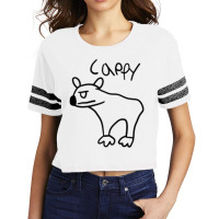 Cappy, The Angry Capybara T Shirt Scorecard Crop Tee | Artistshot