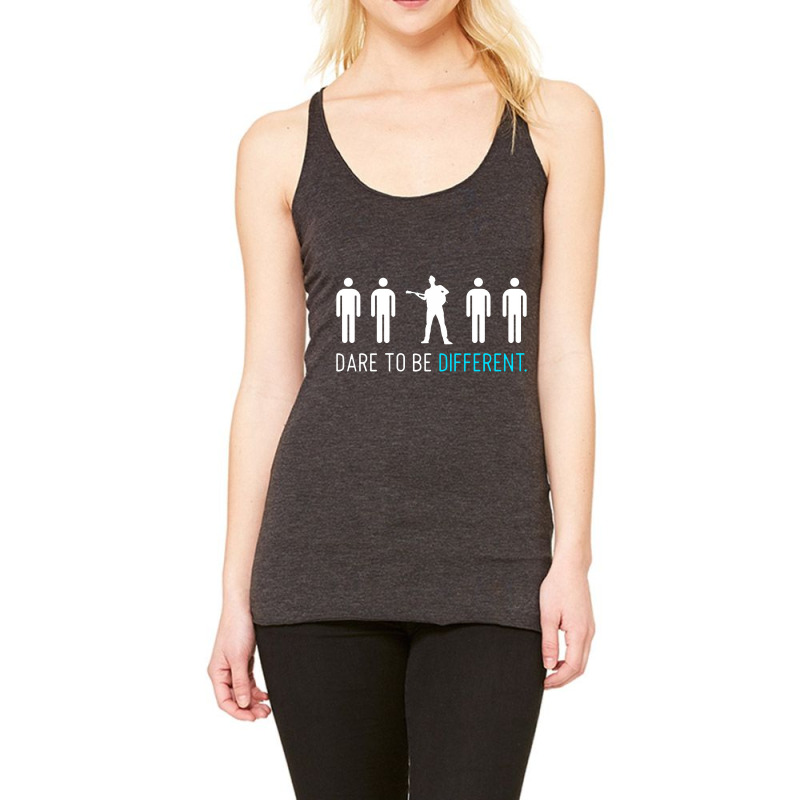 Dare To Be Different Racerback Tank by adarandella | Artistshot