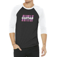 Guitar Musical Instrument Guitarist 3/4 Sleeve Shirt | Artistshot