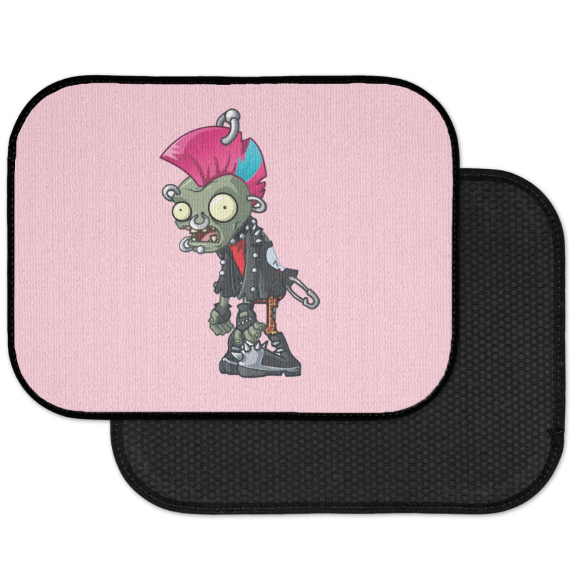 Plants Vs Zombies Punk Zombie Classic Rear Car Mat | Artistshot