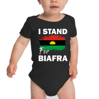 I Stand For Biafra Baby Bodysuit | Artistshot