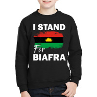 I Stand For Biafra Youth Sweatshirt | Artistshot