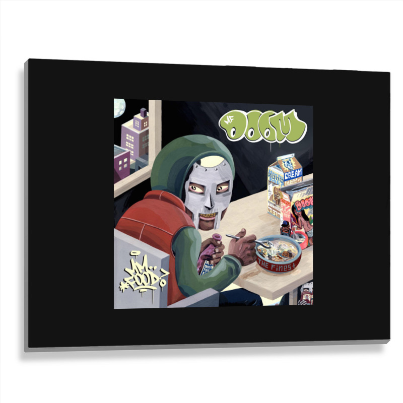 Supervillain Madvillain Kmd Danger Doom Metal Print Horizontal | Artistshot