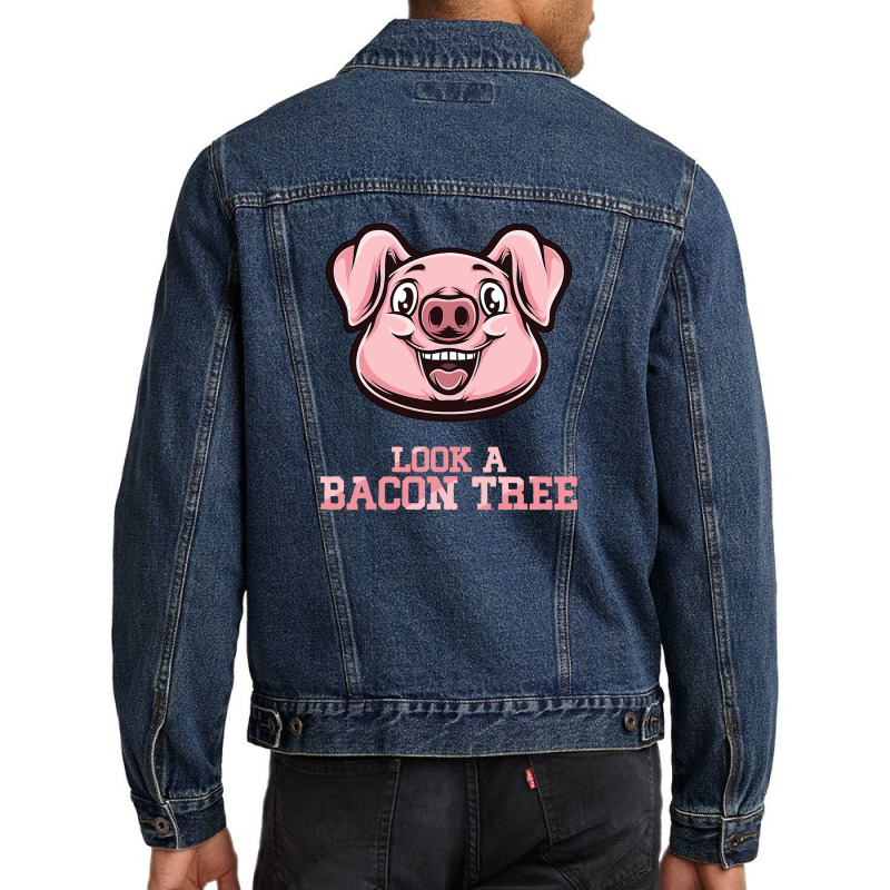 Funny Dad Barbecue Grillingsmoke Men Denim Jacket | Artistshot