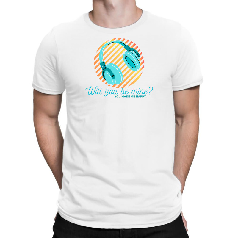 Music Happy T-Shirt by wavi | Artistshot