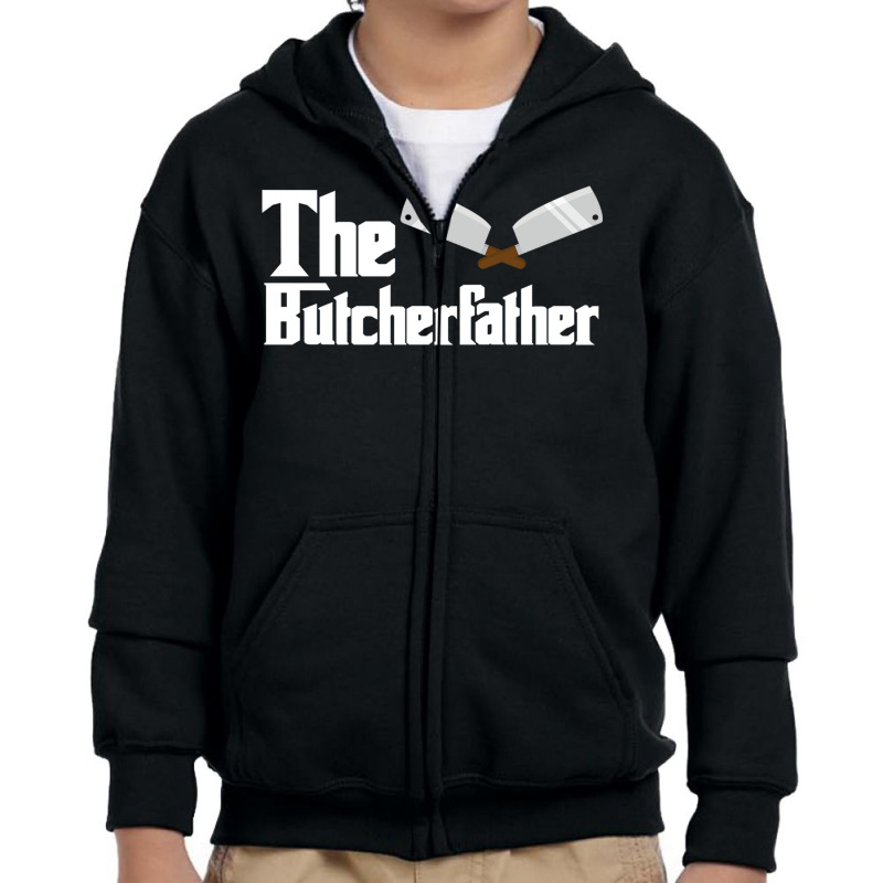 Butcher Butcher Sausage Butcher Gift (8) Youth Zipper Hoodie by ChuArt. | Artistshot