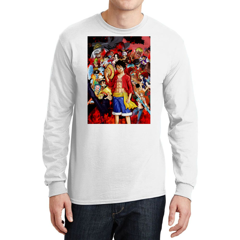 One Piece 10 Long Sleeve Shirts by motsaaunaswiu | Artistshot