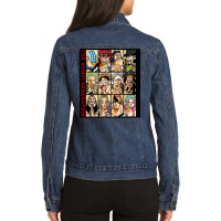 One Piece The Worst Generation Ladies Denim Jacket | Artistshot