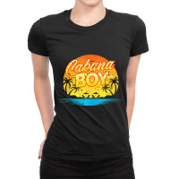 Mens Cabana Boy Pool Party Gift Tank Top Ladies Fitted T-shirt | Artistshot