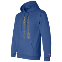 Polyhedral Dice Set Sword And Arrow Tabletop Rpg G Champion Hoodie | Artistshot