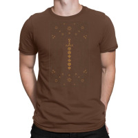 Polyhedral Dice Sword Vintage Minimalist Tabletop T-shirt | Artistshot