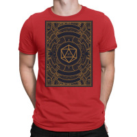 Polyhedral Fantasy D20 Dice Steampunk T-shirt | Artistshot