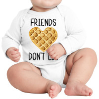 Friends Don't Lie Funny Waffle Heart Love For Best Long Sleeve Baby Bodysuit | Artistshot