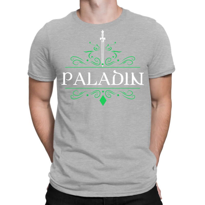 Paladin Character Class Tabletop Rpg Gaming   Role T-Shirt by tiemypanxav | Artistshot