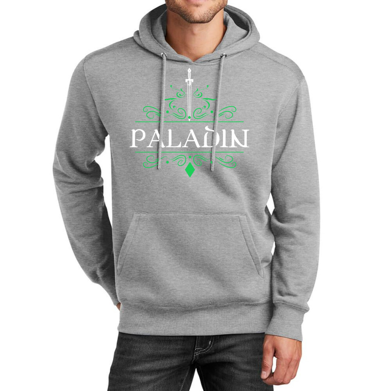 Paladin Character Class Tabletop Rpg Gaming   Role Unisex Hoodie by tiemypanxav | Artistshot