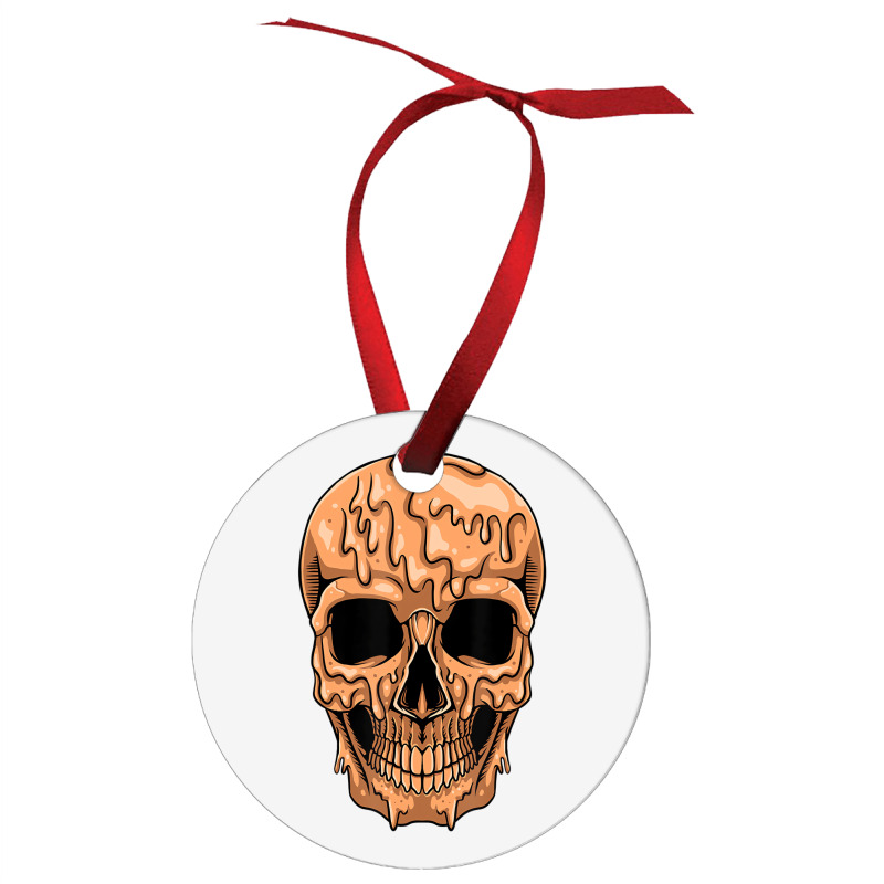 Drippin Melanin Skull Black History Month Blm Skel Ornament | Artistshot