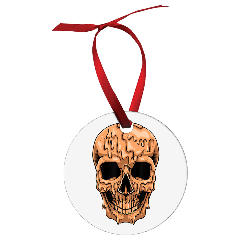 Drippin Melanin Skull Black History Month Blm Skel Ornament | Artistshot