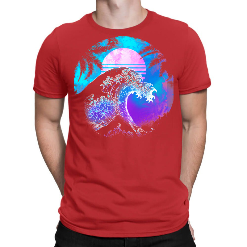 The Great Retrowave T-Shirt by motsaaunaswiu | Artistshot