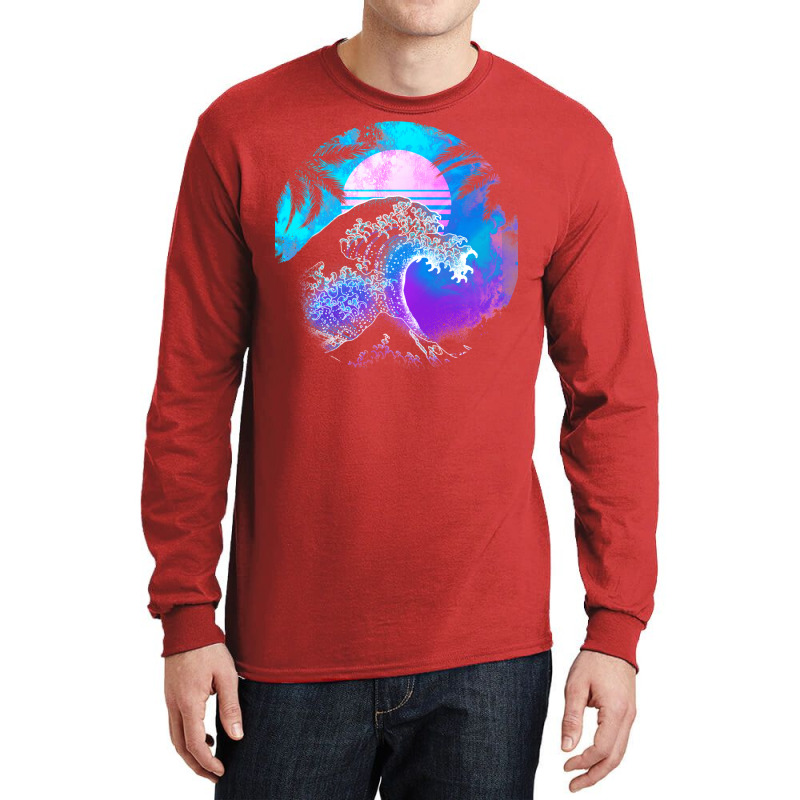 The Great Retrowave Long Sleeve Shirts by motsaaunaswiu | Artistshot