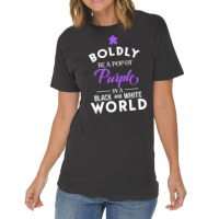 Purple Meeple Boldly Be A Pop Of Color Board Games Vintage T-shirt | Artistshot