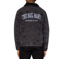 The Hail Mary Unisex Sherpa-lined Denim Jacket | Artistshot