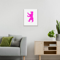 Berlin Design   Berlin Bear   I Love Berlin T Shir Metal Print Vertical | Artistshot