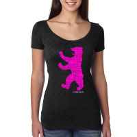 Berlin Design   Berlin Bear   I Love Berlin T Shir Women's Triblend Scoop T-shirt | Artistshot