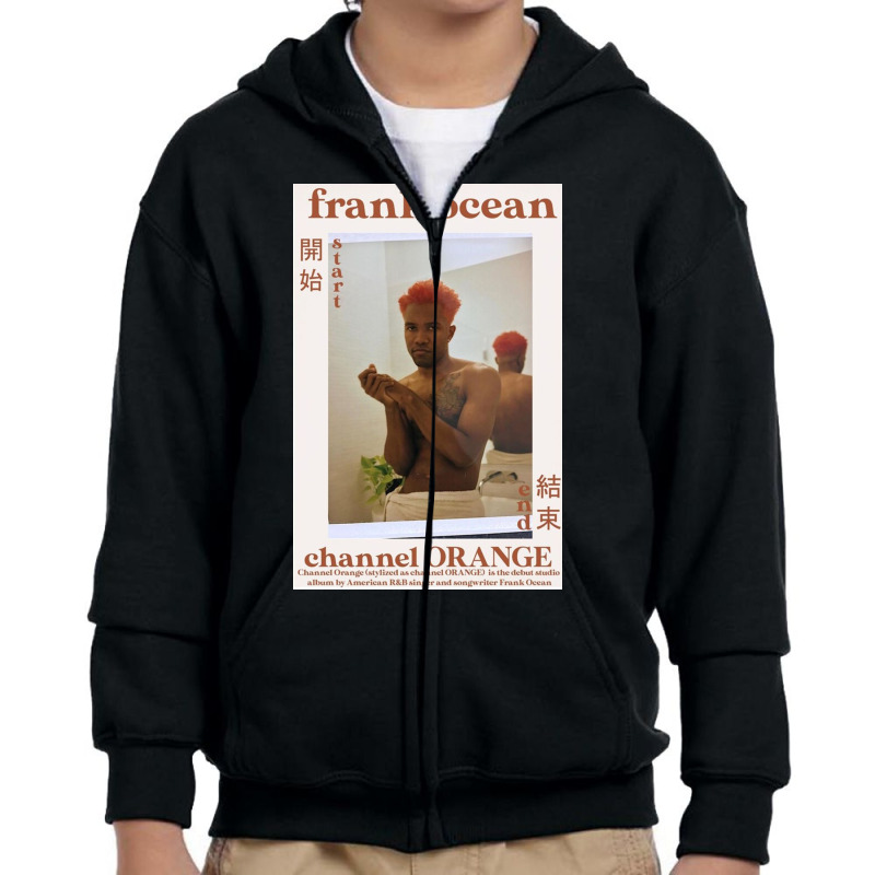 Frank Ocean Channel Orange Youth Zipper Hoodie by lianareno | Artistshot