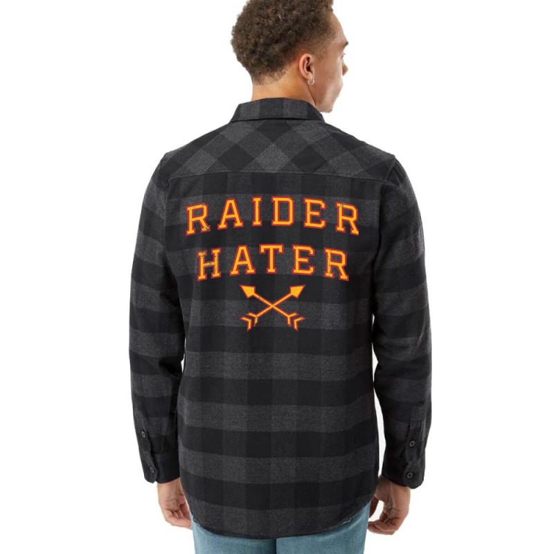 Raider Hater Flannel Shirt by basaulajtonya | Artistshot