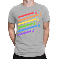 Rainbow Chess Pieces Boardgames Nerd T-shirt | Artistshot