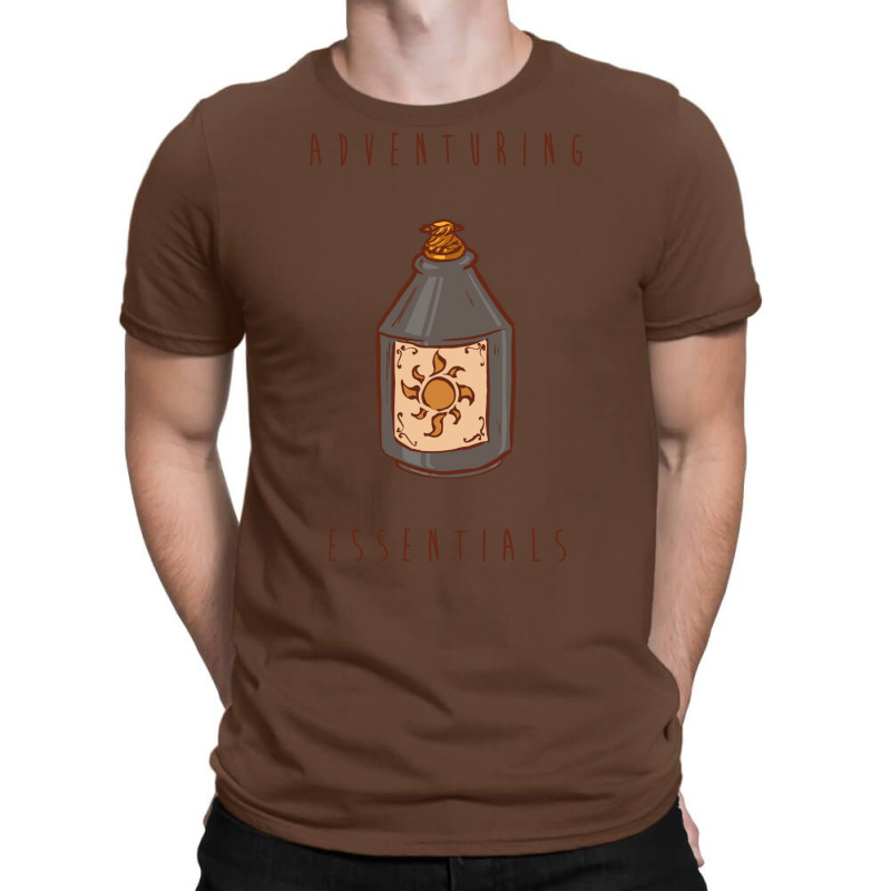 Adventuring Essentials Holy Water T-shirt | Artistshot