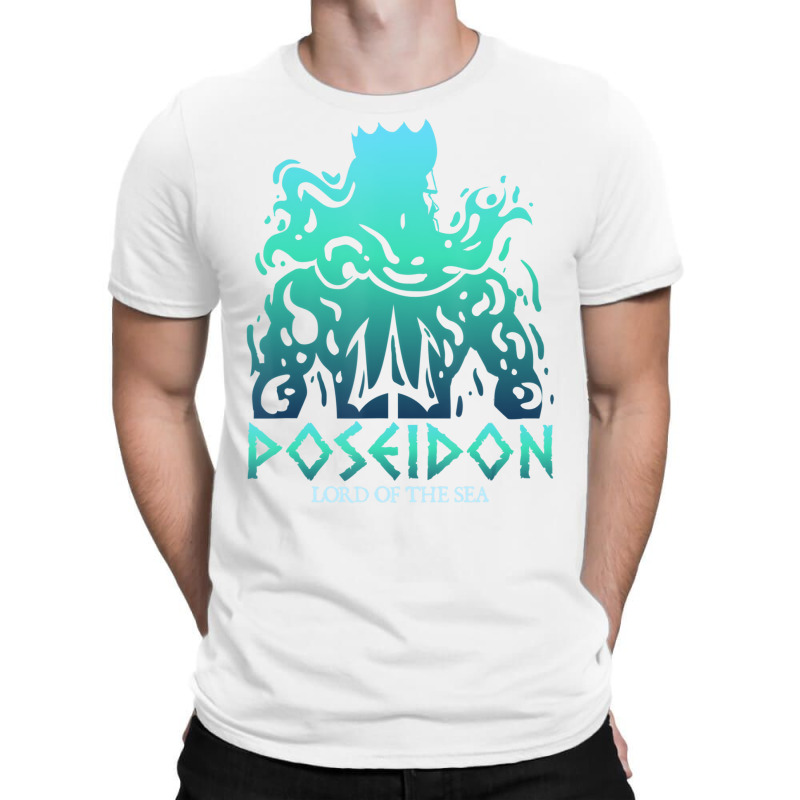 Poseidon Trident T Shirt Greek Gods Lord Of The Se T-shirt | Artistshot