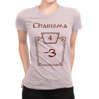 4 Charisma Outline Ladies Fitted T-shirt | Artistshot