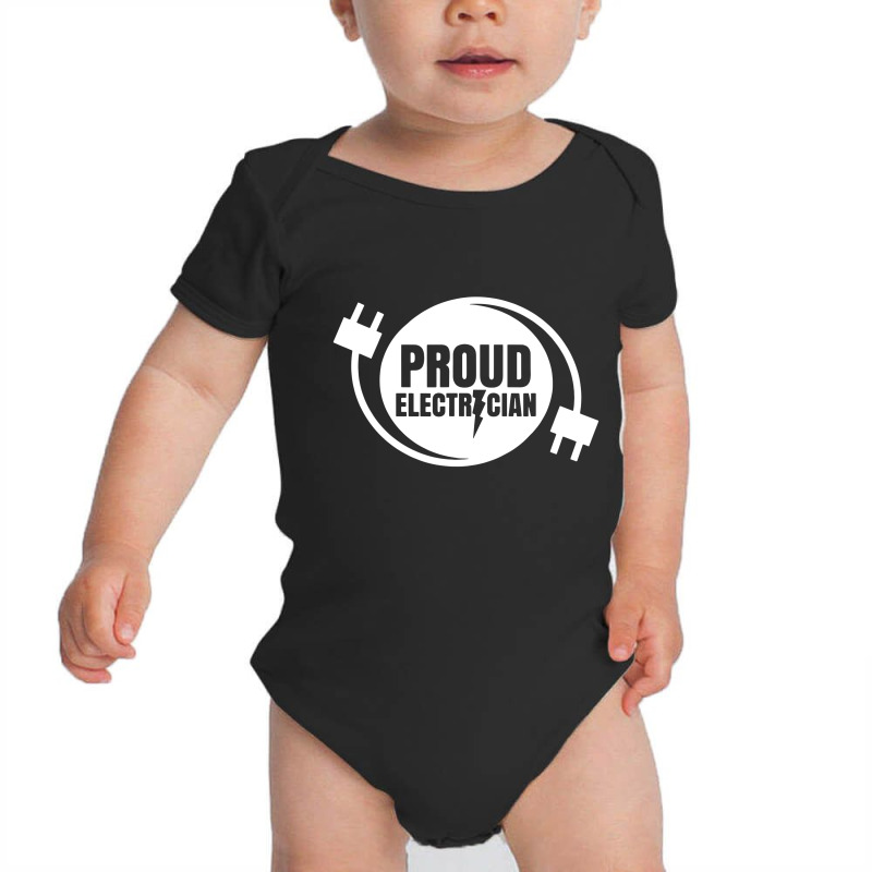 Proud Electrician Electric Electronic Electrical Baby Bodysuit by skw art | Artistshot