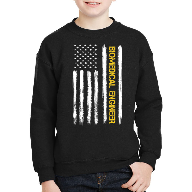 Biomedical Engineer American Flag Engineering Grad Youth Sweatshirt by holden | Artistshot