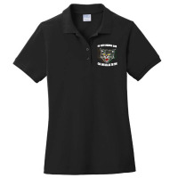 Angry Cat Iâ€™m Very Normal And Cool And Chil Ladies Polo Shirt | Artistshot