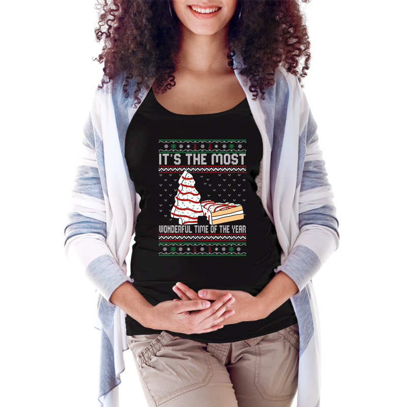 Its The Most Wonderful Time Of The Year Christmas Maternity Scoop Neck T-shirt by gabuya | Artistshot