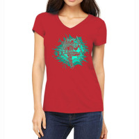 Bluegreen Simic Mage   Planeswalker Oko Thief Of C Women's V-neck T-shirt | Artistshot