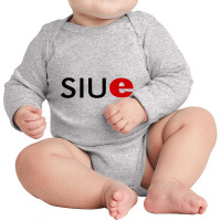 Siu Edwardsville Cougars Long Sleeve Baby Bodysuit | Artistshot