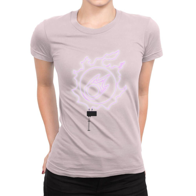 Final Fantasy Xiv   Black Mage Neon Ladies Fitted T-Shirt by kinellashkerk | Artistshot