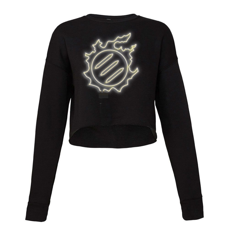 Final Fantasy Xiv   Monk Mnk Neon Cropped Sweater by kinellashkerk | Artistshot