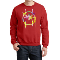 Into The Spider Verse   (colorful Version) Crewneck Sweatshirt | Artistshot