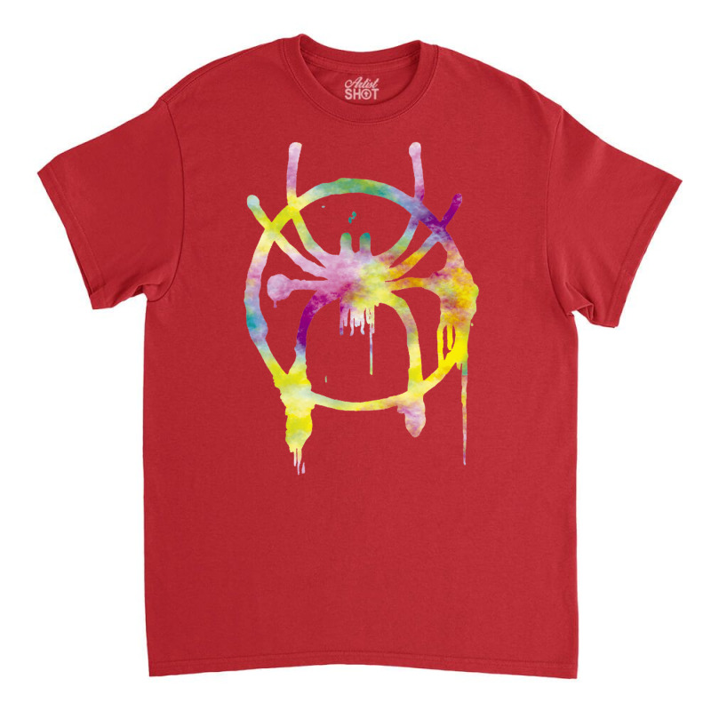 Into The Spider Verse   (colorful Version) Classic T-shirt by gadasiegeniad | Artistshot