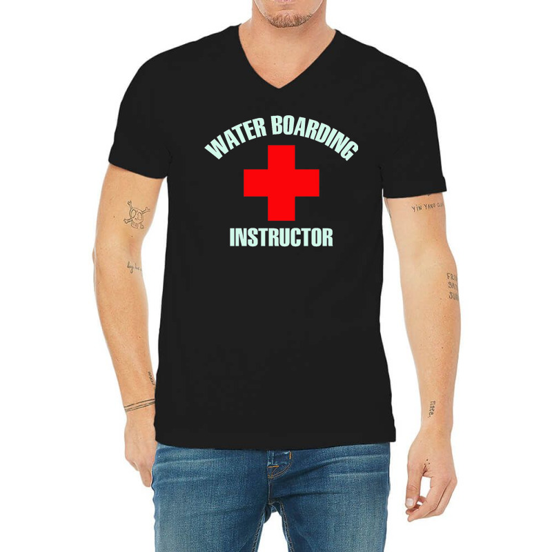 Water Boarding Instructor Trending V-neck Tee | Artistshot