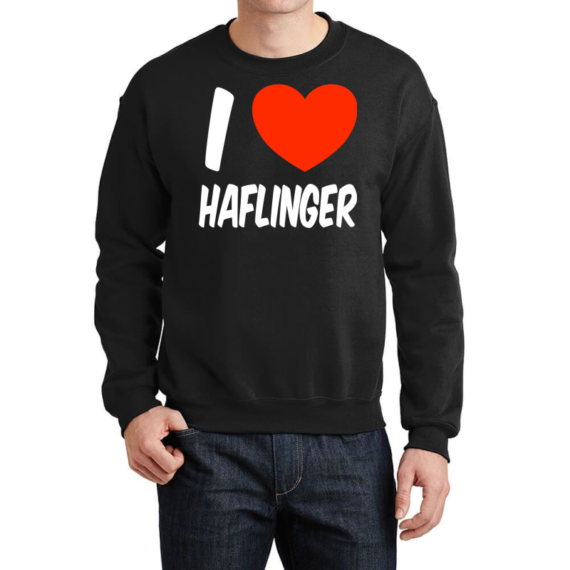 Haflinger Horse Gift For Horses Riding   Riders On Crewneck Sweatshirt | Artistshot