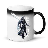 Final Fantasy Vii 7   Sephiroth Kanji Magic Mug | Artistshot