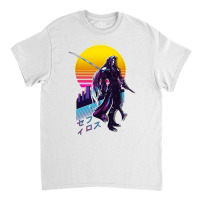 Final Fantasy Vii 7   Sephiroth Retrowave Classic T-shirt | Artistshot