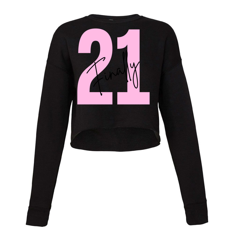 Finally 21 Cropped Sweater by kinellashkerk | Artistshot