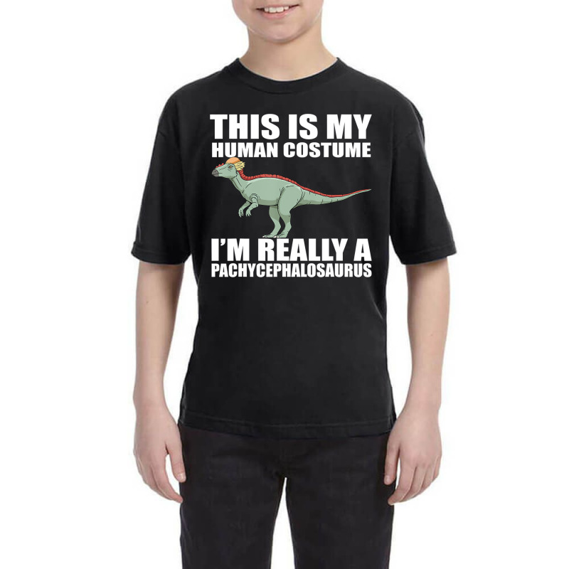 Pachycephalosaurus Costume Design Dinosaur T Shirt Youth Tee | Artistshot